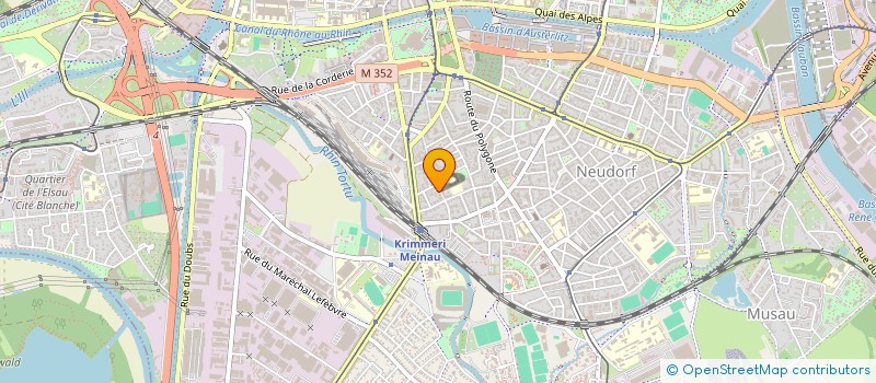 localisation de l'entreprise SCI LES TERRASSES D EOS à STRASBOURG