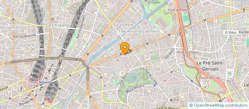 localisation de l'entreprise SCI LES TERRASSES DE FEUILLAT à PARIS