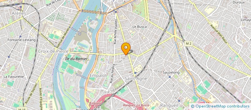 localisation de l'entreprise SCI LES TERRASSES DE JAMMES  TOULOUSE