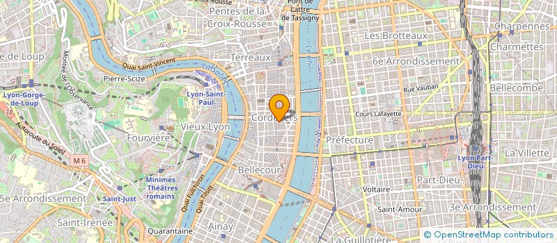 localisation de l'entreprise SCI LES TERRASSES DE KELTHI  LYON