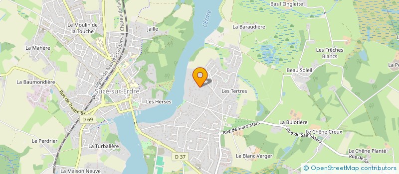 localisation de l'entreprise SCI LES TERRASSES DE LA FLEURIAYE  SUCE-SUR-ERDRE