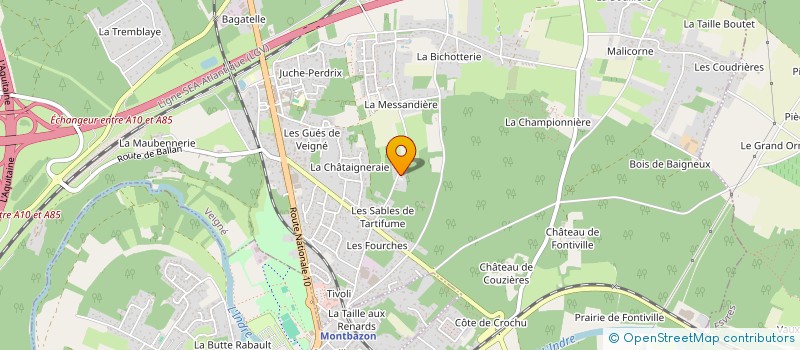 localisation de l'entreprise SCI LES TERRASSES DE LA REPUBLIQUE à VEIGNE