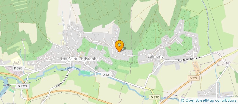 localisation de l'entreprise SCI LES TERRASSES DE LAY  LAY-SAINT-CHRISTOPHE