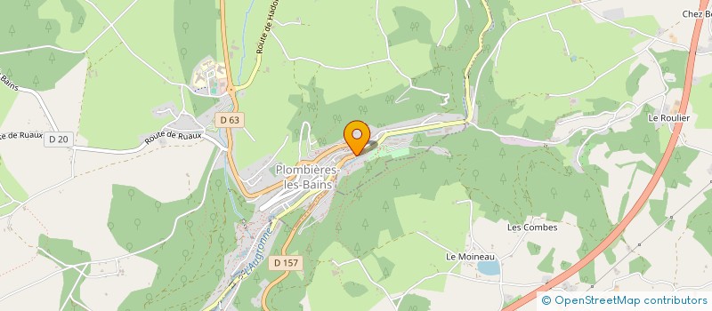 localisation de l'entreprise SCI LES TERRASSES DE PLOMBIERES  PLOMBIERES-LES-BAINS