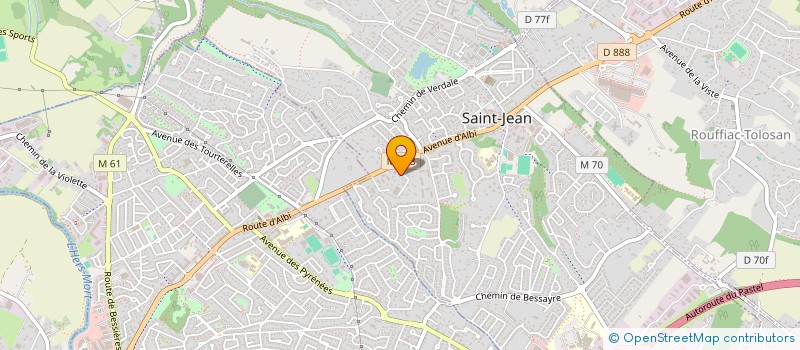 localisation de l'entreprise SCI LES TERRASSES DE SAINT JEAN à SAINT-JEAN