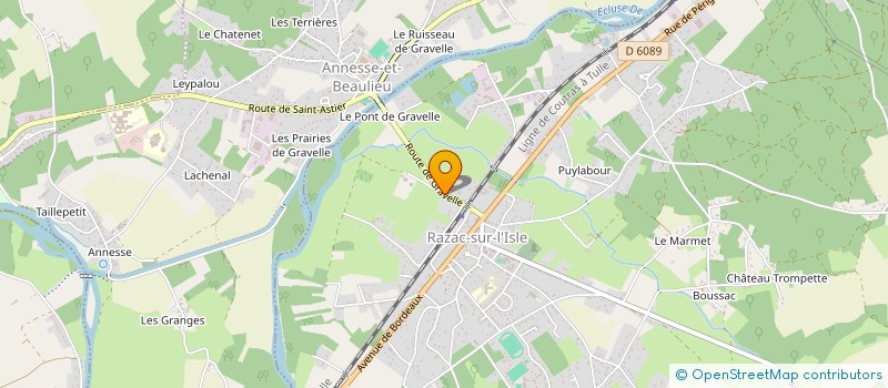 localisation de l'entreprise SCI LES TERRASSES DE VESONE à ANNESSE-ET-BEAULIEU