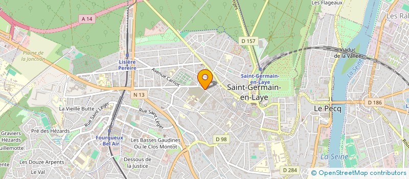 localisation de l'entreprise SCI LES TERRASSES DU CAIMAN  SAINT-GERMAIN-EN-LAYE