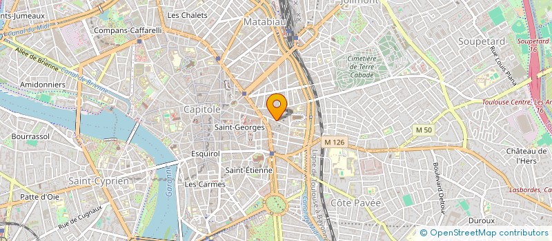 localisation de l'entreprise SCI LES TERRASSES DU GARDON à TOULOUSE