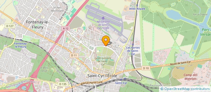 localisation de l'entreprise SCI LES TERRASSES DU MANET  SAINT-CYR-L'ECOLE