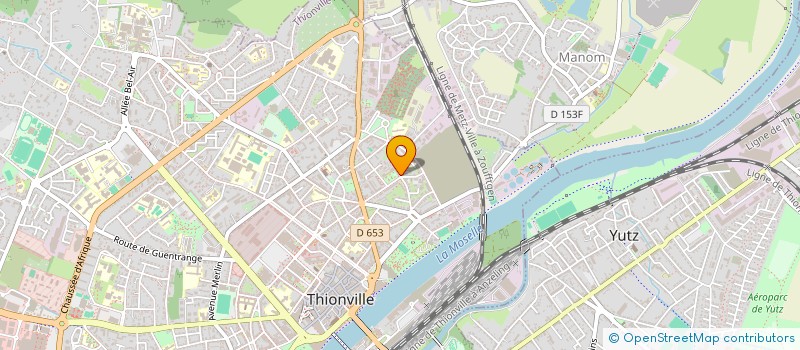 localisation de l'entreprise SCI LES TERRASSES DU MOULIN à THIONVILLE