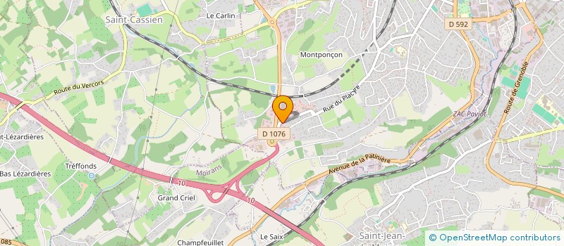 localisation de l'entreprise SCI LES TERRASSES DU PIN à RIVES