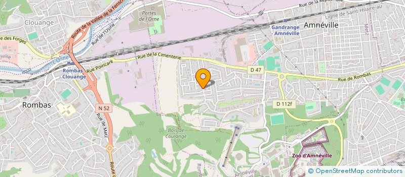 localisation de l'entreprise SCI LES TERRASSES DU SOLEIL  AMNEVILLE