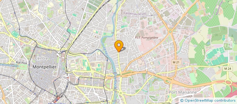 localisation de l'entreprise SCI LES TERRASSES DU VALLESPIR à MONTPELLIER