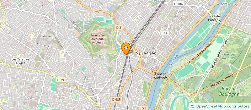 localisation de l'entreprise SCI LES TERRES BLANCHES à SURESNES