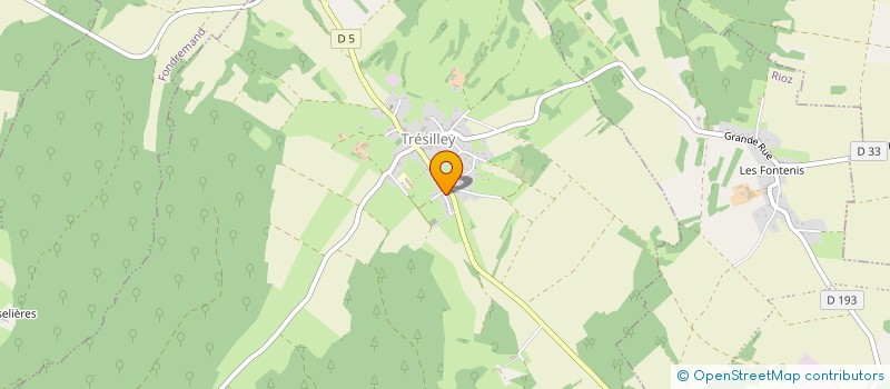 localisation de l'entreprise SCI LES TERRES DE L HOPITAL  RUHANS