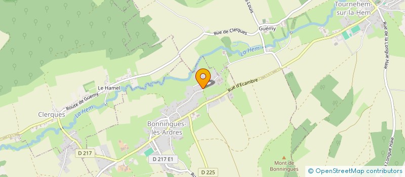 localisation de l'entreprise SCI LES TERRES DU PLATS D'OR  LOUCHES