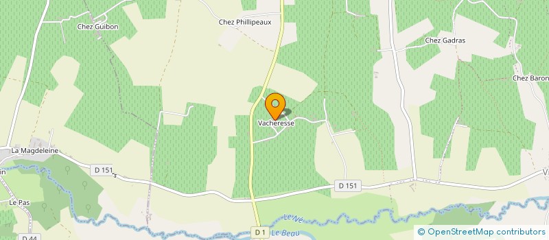 localisation de l'entreprise SCI LES TERRIERS à BELLEVIGNE