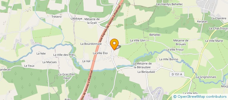 localisation de l'entreprise SCI LES TERRIERS  BOHAL