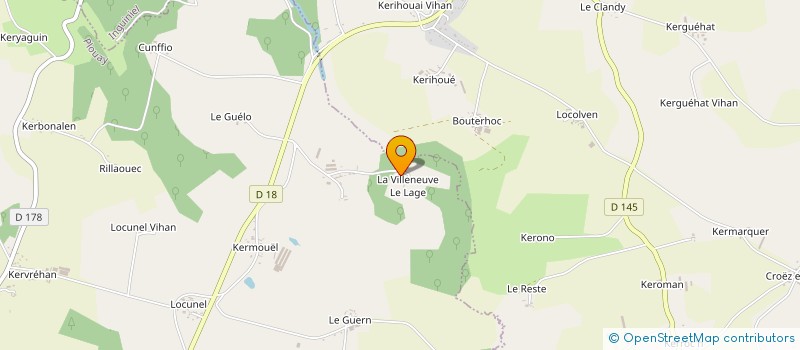 localisation de l'entreprise SCI LES THEIERS  PLOUAY