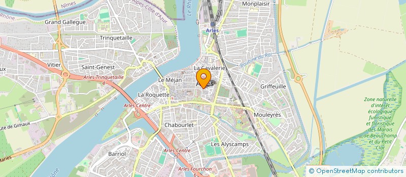 localisation de l'entreprise SCI LES THERMES DE L'EMPEREUR à ARLES