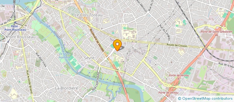 localisation de l'entreprise SCI LES THERRIERIES à NANTES