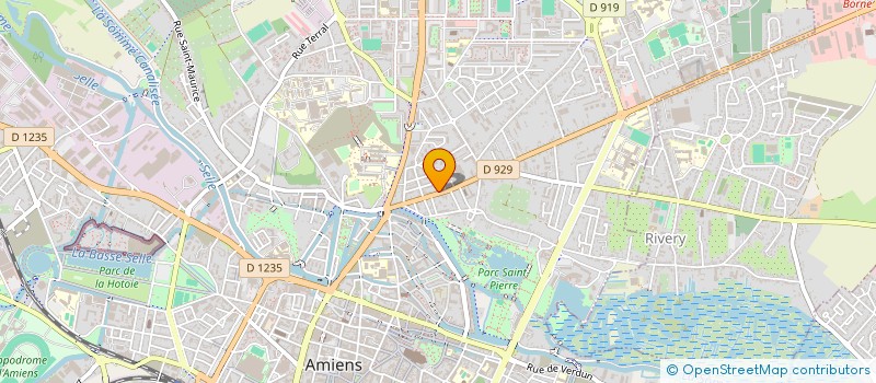 localisation de l'entreprise SCI LES TILLEULS  AMIENS