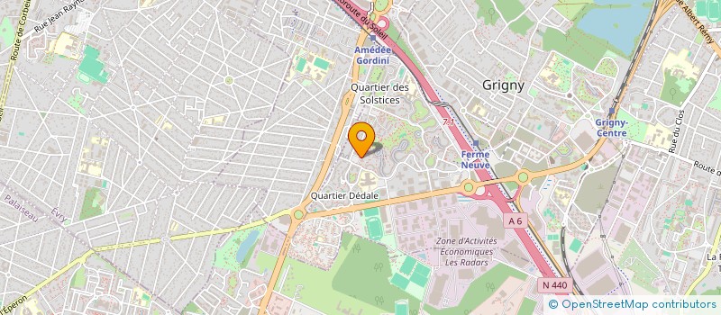 localisation de l'entreprise SCI LES TILLEULS à BOUTIGNY-SUR-ESSONNE