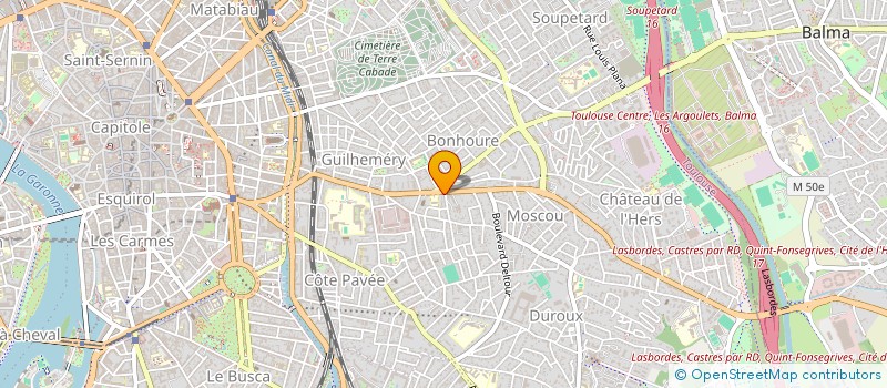 localisation de l'entreprise SCI LES TILLEULS à TOULOUSE