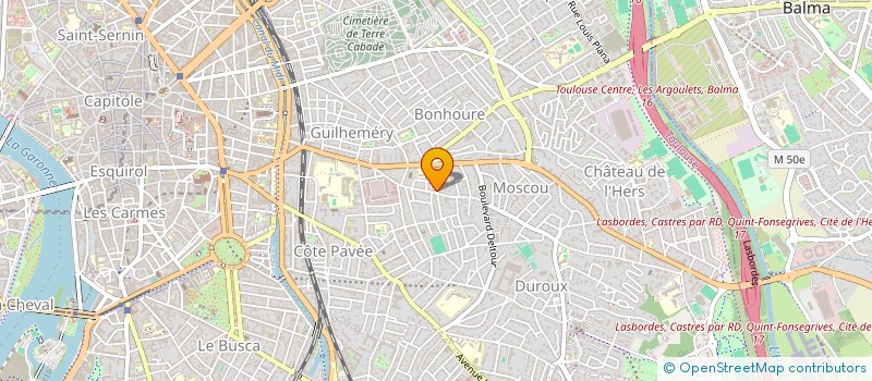 localisation de l'entreprise SCI LES TILLEULS à TOULOUSE