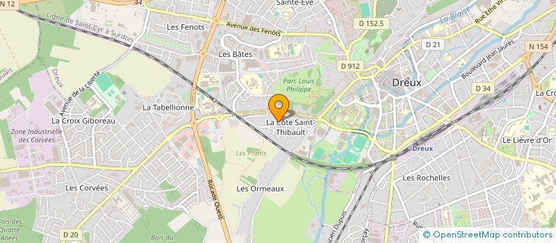 localisation de l'entreprise SCI LES TILLEULS à VERNOUILLET