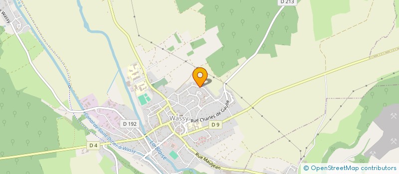 localisation de l'entreprise SCI LES TILLEULS à WASSY