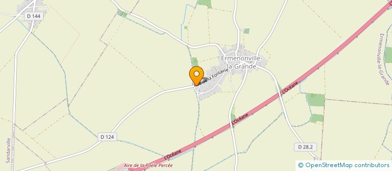 localisation de l'entreprise SCI LES TILLEULS à ERMENONVILLE-LA-GRANDE