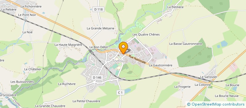 localisation de l'entreprise SCI LES TILLEULS à SEVREMOINE