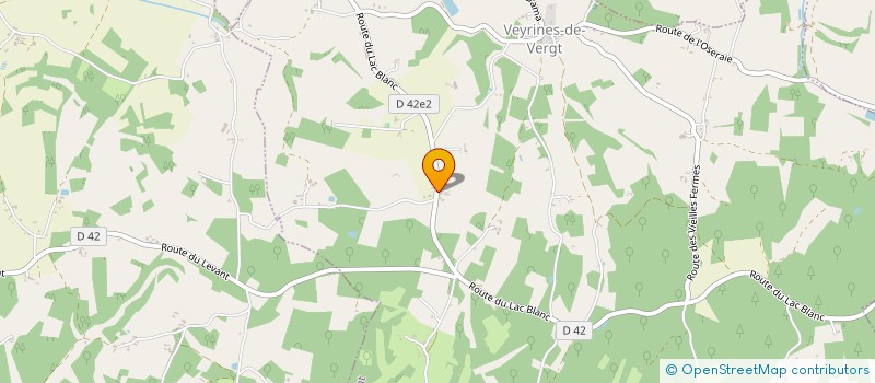 localisation de l'entreprise SCI LES TILLEULS  VEYRINES-DE-VERGT