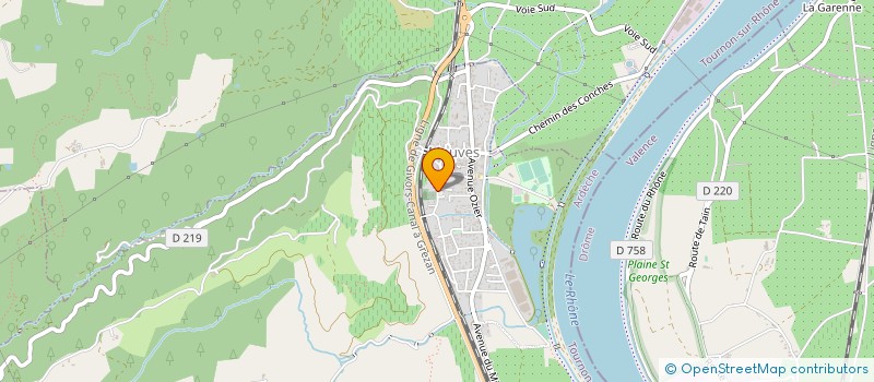 localisation de l'entreprise SCI LES TILLEULS  MAUVES