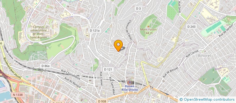 localisation de l'entreprise SCI LES TILLEULS  MONT-SAINT-AIGNAN