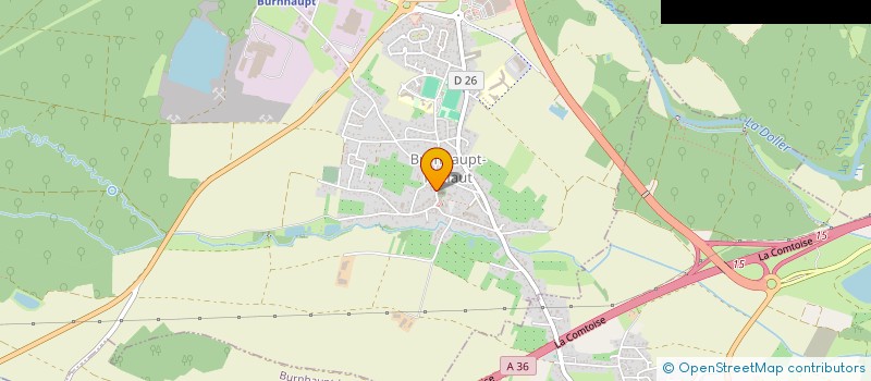 localisation de l'entreprise SCI LES TILLEULS  SCHWEIGHOUSE-THANN