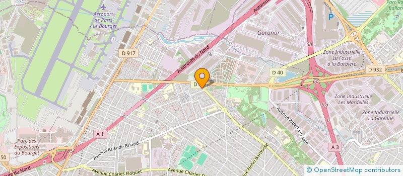 localisation de l'entreprise SCI LES TILLEULS à LE BLANC-MESNIL