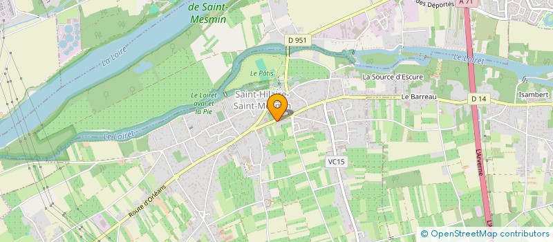 localisation de l'entreprise SCI LES TILLEULS à ARDON