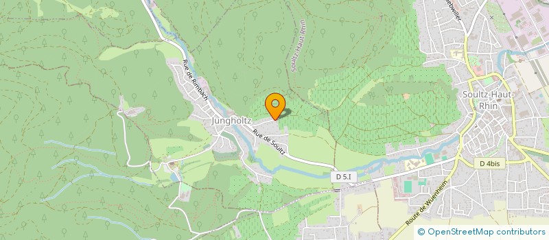localisation de l'entreprise SCI LES TILLEULS  JUNGHOLTZ