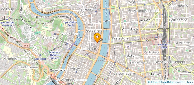 localisation de l'entreprise SCI LES TILLEULS  LYON