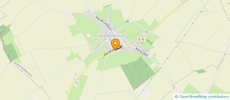 localisation de l'entreprise SCI LES TILLEULS  GRAND-RULLECOURT