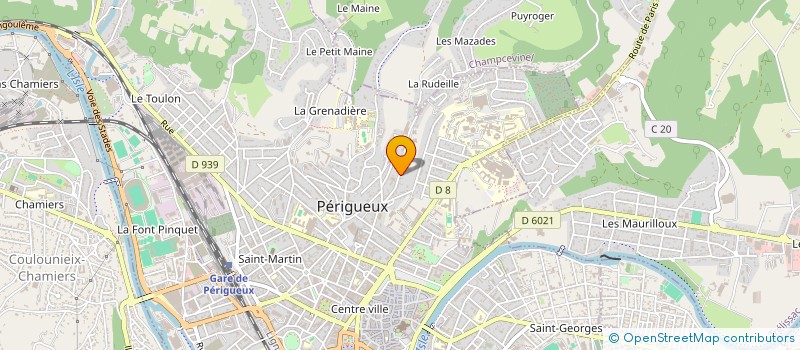 localisation de l'entreprise SCI LES TILLEULS à PERIGUEUX