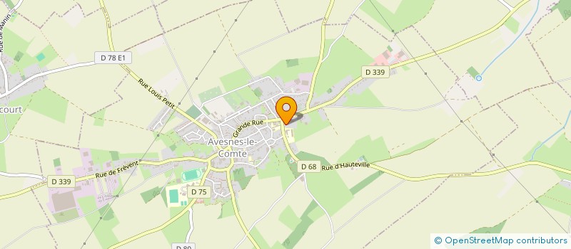 localisation de l'entreprise SCI LES TILLEULS  AVESNES-LE-COMTE