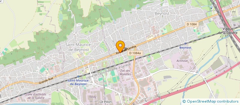 localisation de l'entreprise SCI LES TILLEULS à BEYNOST