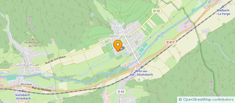 localisation de l'entreprise SCI LES TILLEULS  TURCKHEIM