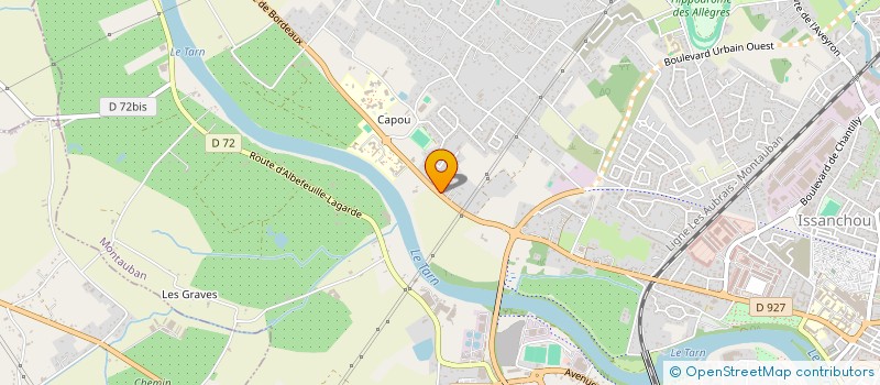 localisation de l'entreprise SCI LES TILLEULS  MONTAUBAN