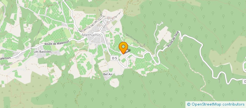 localisation de l'entreprise SCI LES TILLEULS  MORMOIRON