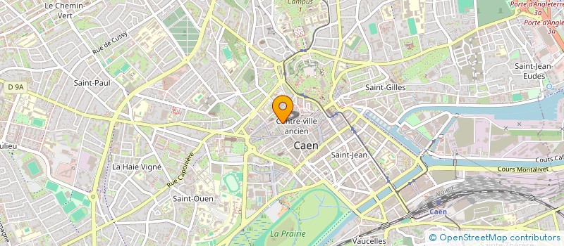 localisation de l'entreprise SCI LES TILLEULS à CAEN