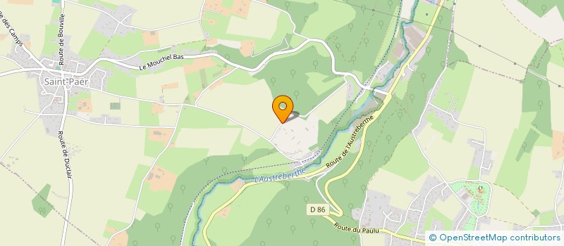 localisation de l'entreprise SCI LES TILLEULS DE GROSFY  SAINT-PAER